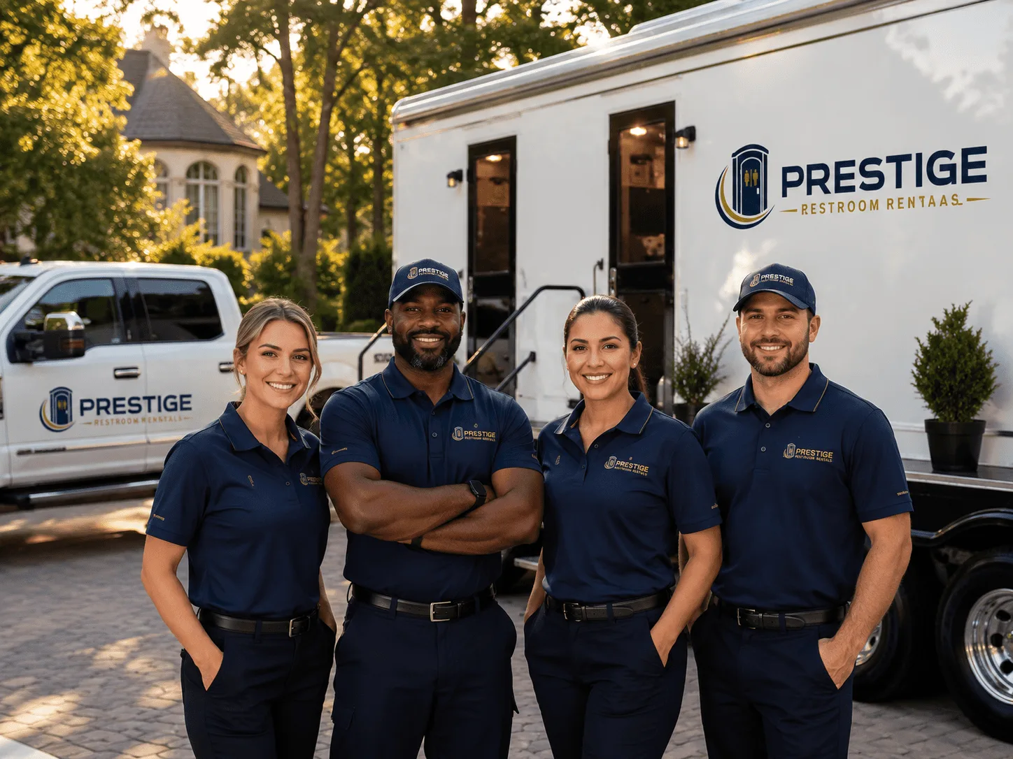 Trusted Luxury Portable Restrooms company in Mcclellan, CA